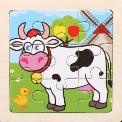 Jouet-en-bois-puzzle-vache